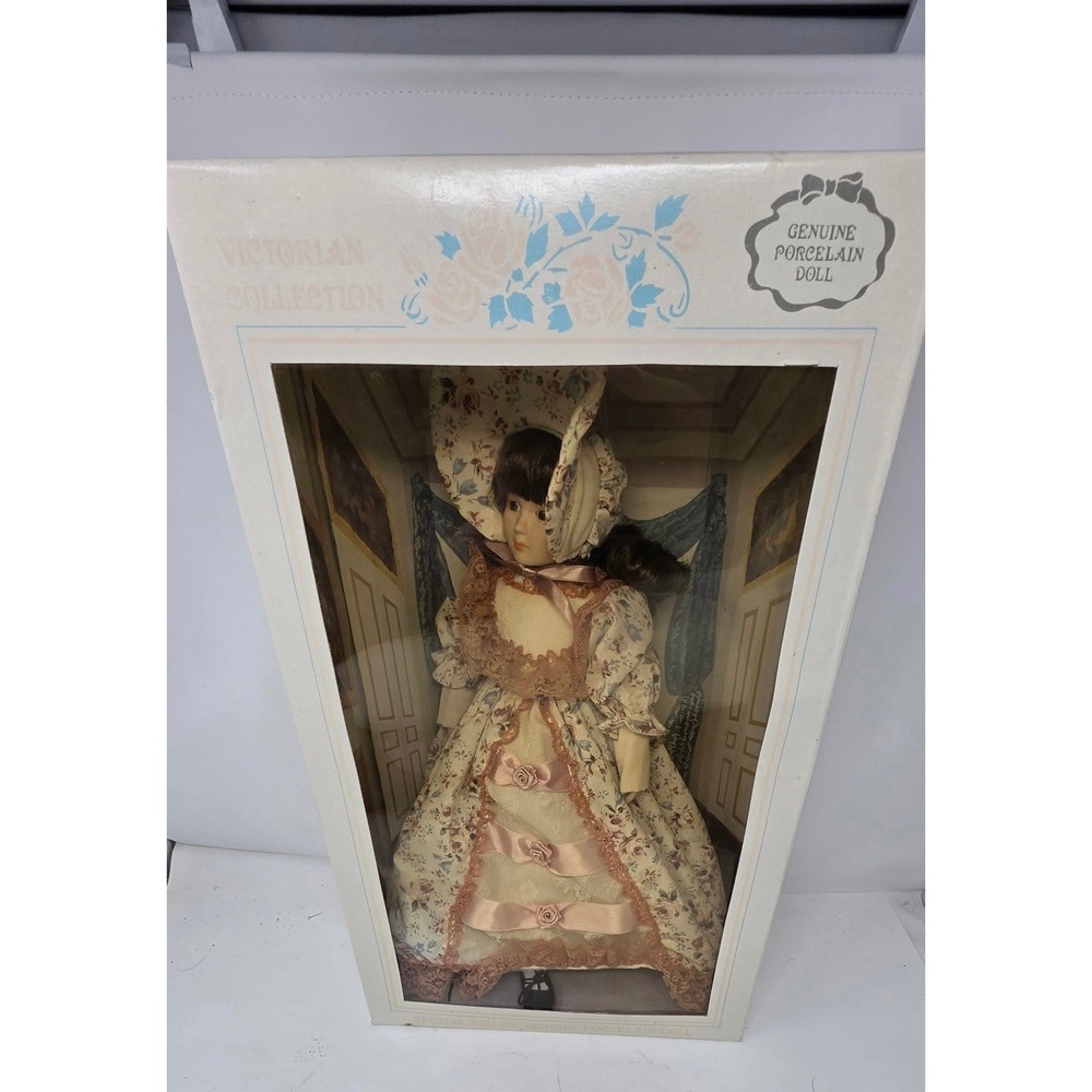 Vtg Victorian Collection Porcelain Doll Western Heritage Special Edition NIB 16"